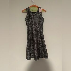 Love ady gold and black mini dress